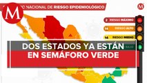 Chiapas, segundo estado en verde en semáforo covid; 6 entidades, en riesgo de regresar a rojo
