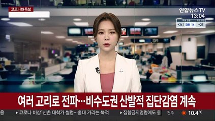 여러 고리로 전파…비수도권 산발적 집단감염 계속