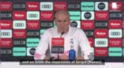 Zidane reiterates Ramos importance to Real Madrid