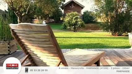 A vendre - Maison/villa - MARMANDE (47200) - 5 pièces - 155m²