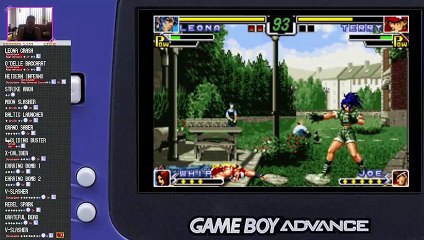 (GBA) King of Fighters EX Neo Blood - 09 - Single Play - Leona - Very Hard