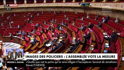 L'Assemblée nationale a voté vendredi soir la mesure la plus controversée de la proposition de loi "sécurité globale" pénalisant la diffusion malveillante de l'image des forces de l'ordre