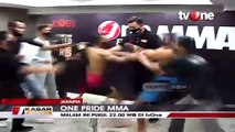 One Pride MMA FN 39, Sesi Timbang Badan Diwarnai Keributan