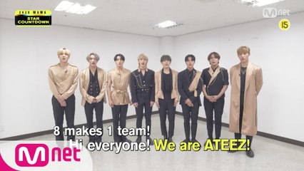 [2020 MAMA] Star Countdown D-15 by ATEEZ