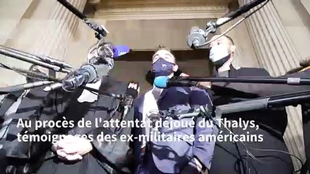 Les Américains qui ont déjoué l'attentat du Thalys témoignent au procès