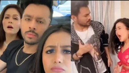 Neha Kakkar को भाई Tony से पड़े चाटे । Viral हुआ Video । Boldsky