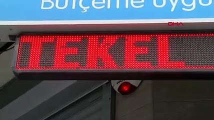 Marketin alt katını meyhaneye çevirdiler