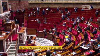Loi de "sécurité globale" : l'article 24 modifié et adopté