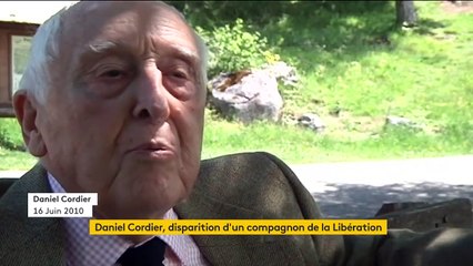 Décès de Daniel Cordier, un des derniers Compagnons de la Libération