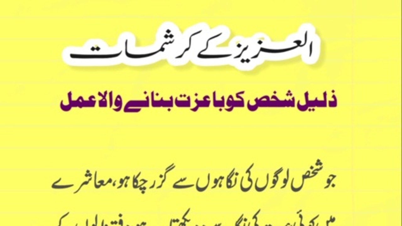 The Name of ALLAH Al azizu Parnay ki barkat or Fazilat |AFADIAT|99 name of allah |Asma Ul Husna|