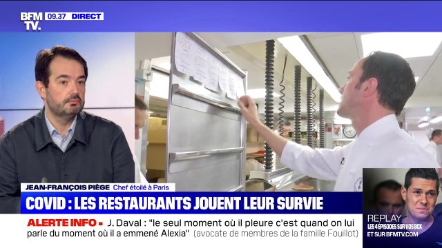 Pour le chef Jean-François Piège, le gouvernement prend des mesurettes pour les restaurateurs