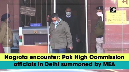 Nagrota encounter: Pak High Commission officials in Delhi summoned by MEA
