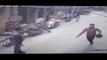 Caught On Camera: Man With Gun Snatches Woman's Gold Chain In Delhi