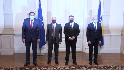 SARAYBOSNA - AB Yüksek Temsilcisi Josep Borrell, Bosna Hersek'te