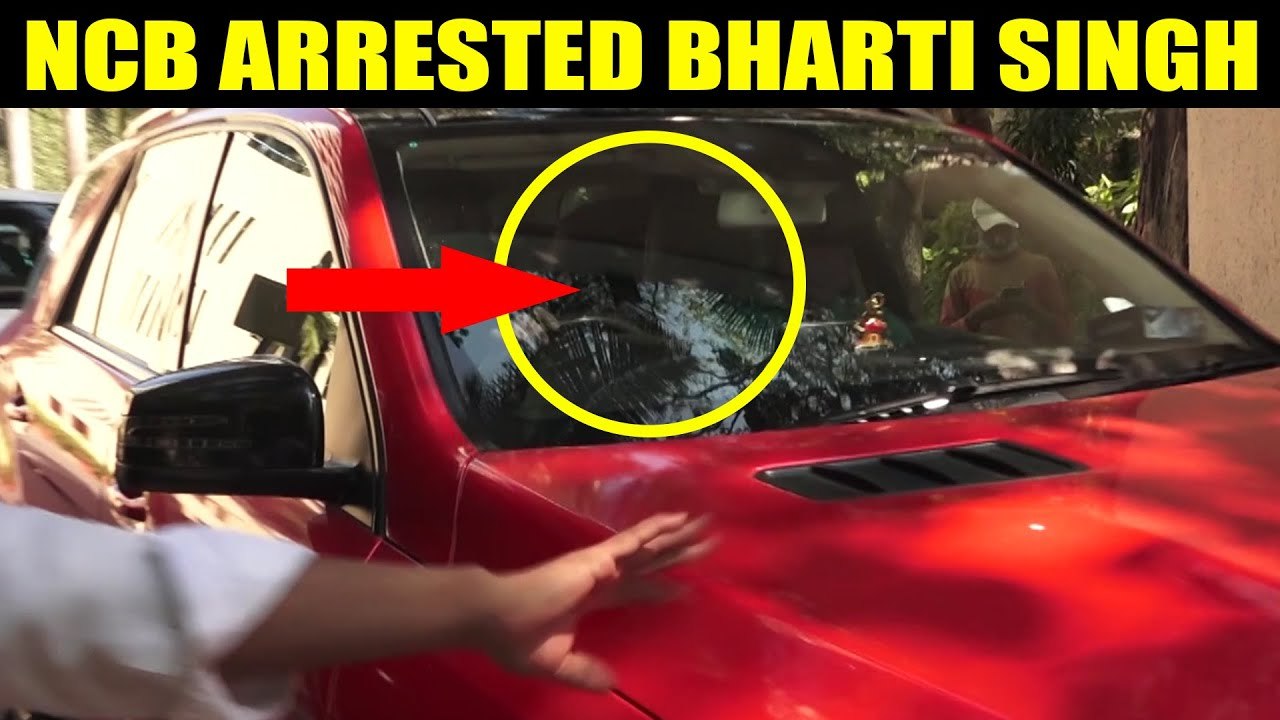 Bharti Singh & her husband Harsh Limbachiyaa Spotted at Narcotics Control Bureau NCB office in Mumbai