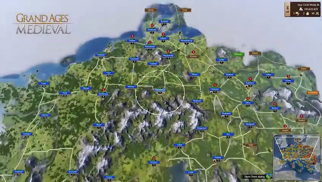 Grand Ages: Medieval - Trailer de lancement