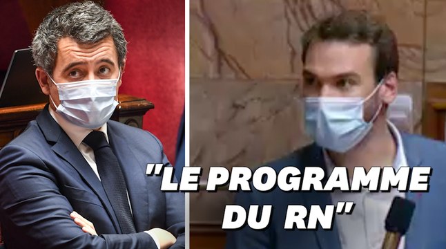 Sécurité globale: Ugo Bernalicis a appelé Darmanin Gérald Le Pen