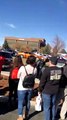 Chaos Between Drive Thru Fast Food Customers