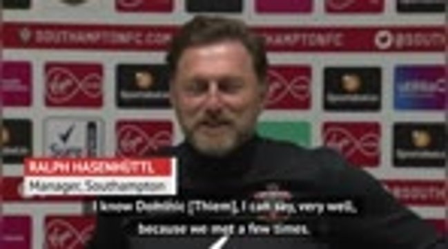 Hasenhuttl praises fellow Austrian Dominic Thiem