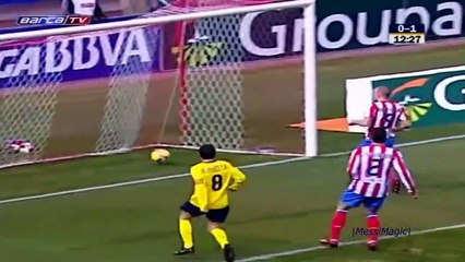 The Inventor of Goalkeeper Nutmegs  - Messi Nutmegging Goalkeepers
