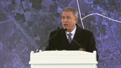 KAYSERİ - Bakan Akar: '(Akdeniz'deki faaliyetlerimiz) Maalesef komşularımız bizim yaptığımız çalışmaları saptırmakta'