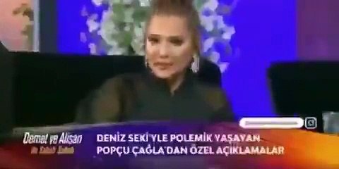 Demet Akalın ile Deniz Seki dostluğu canlı yayında bitti