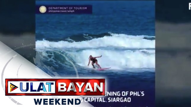 DOT: Siargao, bubuksan na sa local tourists sa susunod na linggo; COVID-19 testing, required sa mga bibisitang turista