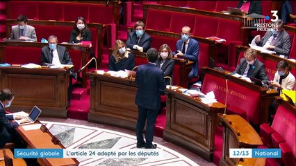 Loi "sécurité globale" : l’article 24 adopté à l’Assemblée nationale