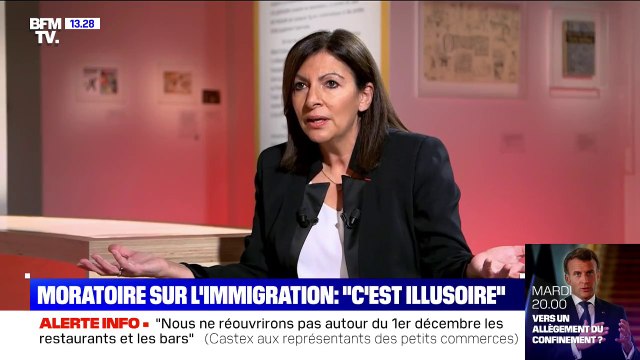 Pour Anne Hidalgo, un moratoire sur l'immigration est illusoire