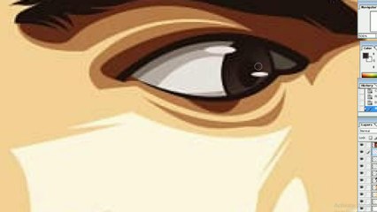 Virat kohli vector art in photoshop 7.0