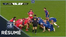 PRO D2 - Résumé FC Grenoble Rugby-Rouen Normandie Rugby: 21-15 - J10 - Saison 2020/2021