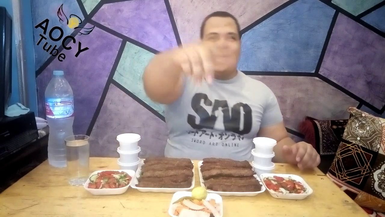 تحدى اكل 2 كيلو كفتة لحالي I شوفو شو سار