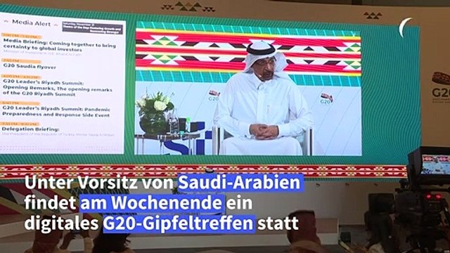 G20-Gipfel: Gemeinsam gegen die Corona-Pandemie