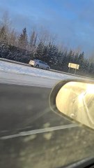 Driver Spotted Driving the Wrong Way Along Highway