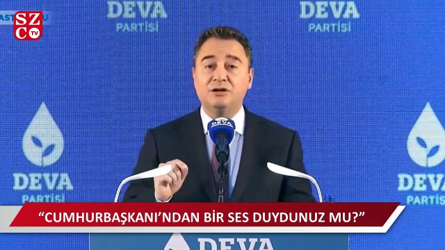 Babacan: Erdoğan, ittifak bozulur kaygısıyla, ortağının suça sahip çıkmasına ses çıkarmıyor