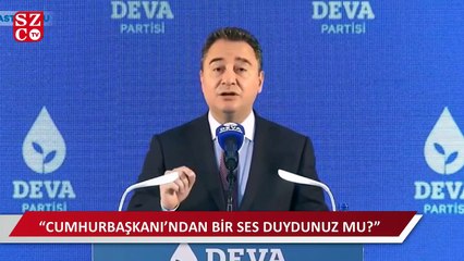 Babacan: Erdoğan, ittifak bozulur kaygısıyla, ortağının suça sahip çıkmasına ses çıkarmıyor