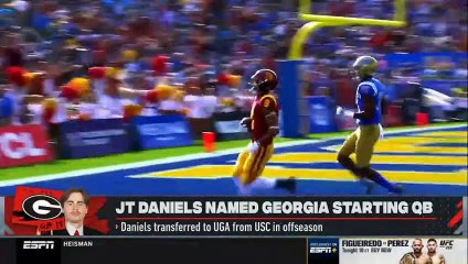 Kirk Herbstreit reacts to Georgia vs Mississippi State: JT Daniels named Starting QB