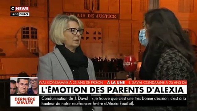 Procès Daval - Regarder la première interview sur CNews de la mère d'Alexia : J'ai dit à Jonathann qu'il pouvait m'écrire s'il voulait m'en dire plus