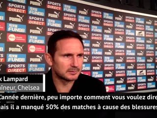 9e j. - Lampard : "On est très, très content du niveau de jeu de Kanté"