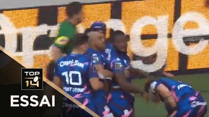 TOP 14 - Essai de Lester ETIEN (SFP) - Paris - Bordeaux-Bègles - J1 - Saison 2020/2021