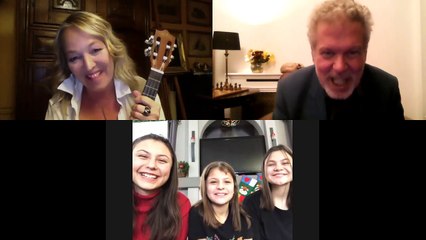 Andrew Eborn with  Tammy Weis, Ashley, Hayley & Karli The Canadian Chicks
