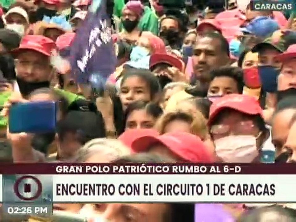 Jorge Rodríguez: El Pueblo de Catia merece entrar a la Asamblea, la patria buena merece ser escuchada