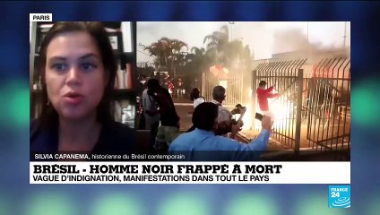 Brésil : vagues d'indignation après le décès d'un homme noir frappé à mort