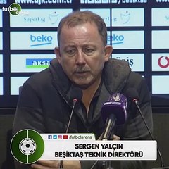 Sergen Yalçın: "Oyuncularımızı maçın önemine iyi konsantre ettik"