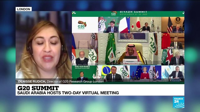 G20 summit : Saudi Arabia hosts two-day virtual meeting