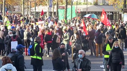 Download Video: - Fransa’da birçok kentte 'küresel güvenlik' yasası protestosu