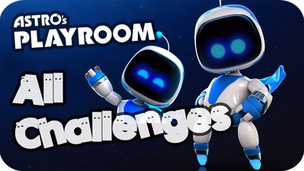 Astro's Playroom All Challenges (PS5) (Run Astro Run Trophy)