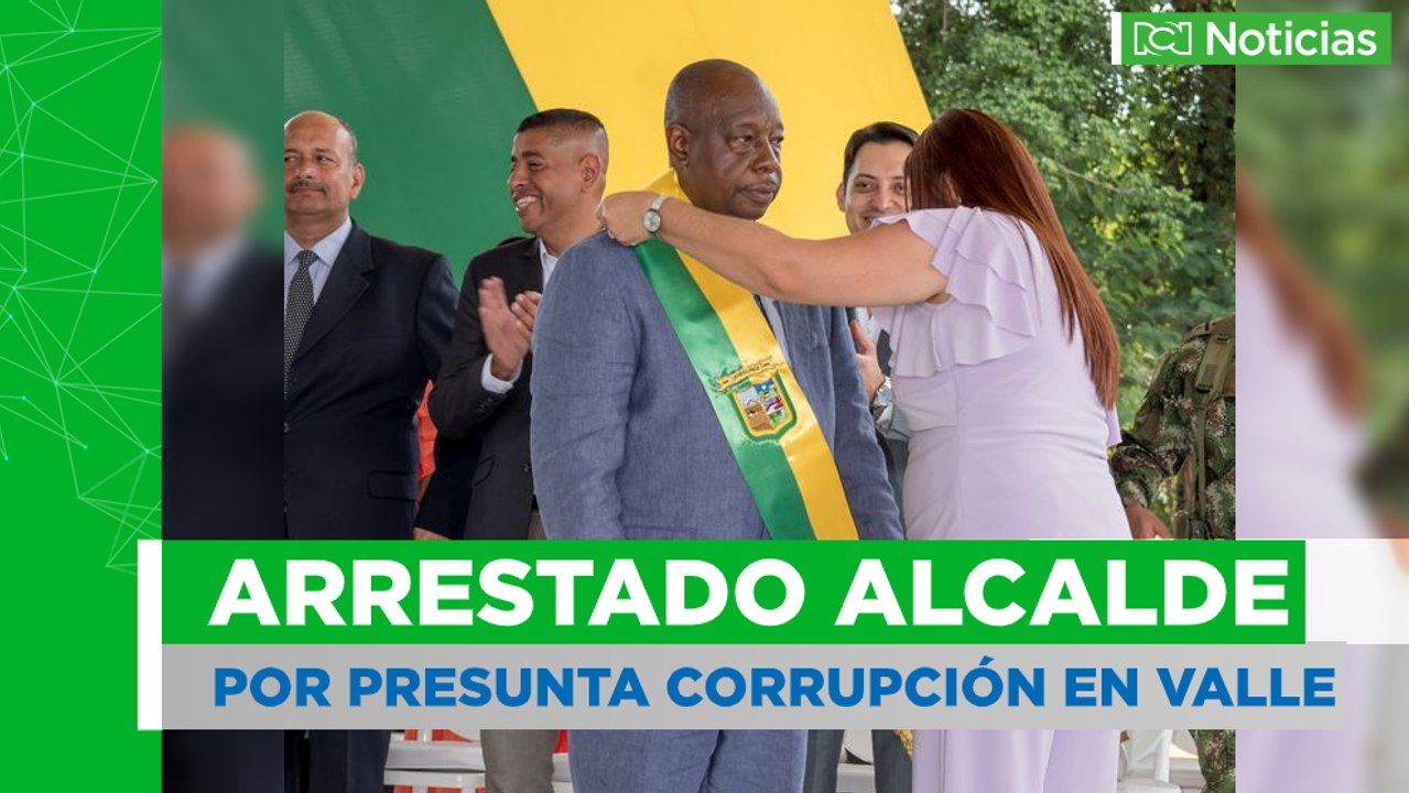 Arrestado alcalde de Candelaria, Valle