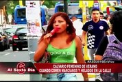 Acoso en verano: así sufren las mujeres cuando comen marcianos o helados en la calle