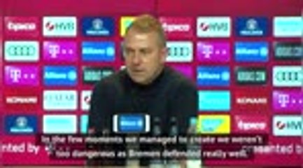 Flick happy with Bayern's point against Bremen